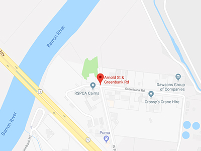 RSPCA Cairns Animal Care Centre Location Map